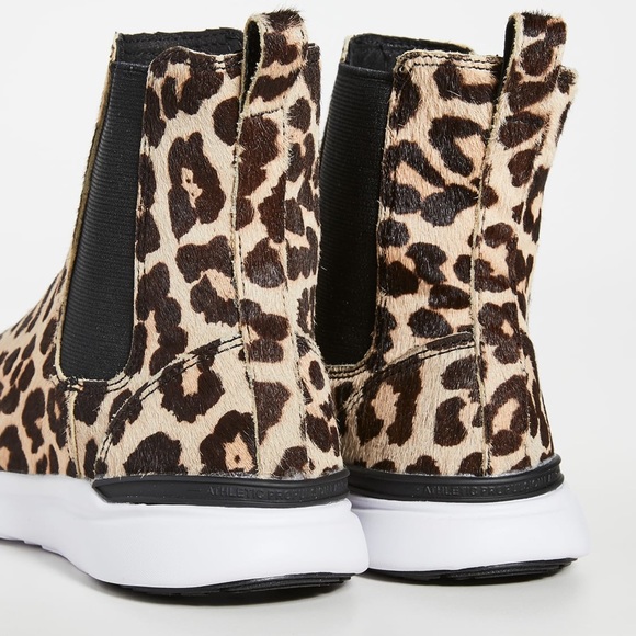 APL ICONIC LEOPARD CHELSEA SNEAKERS BOOTS - Picture 3 of 7